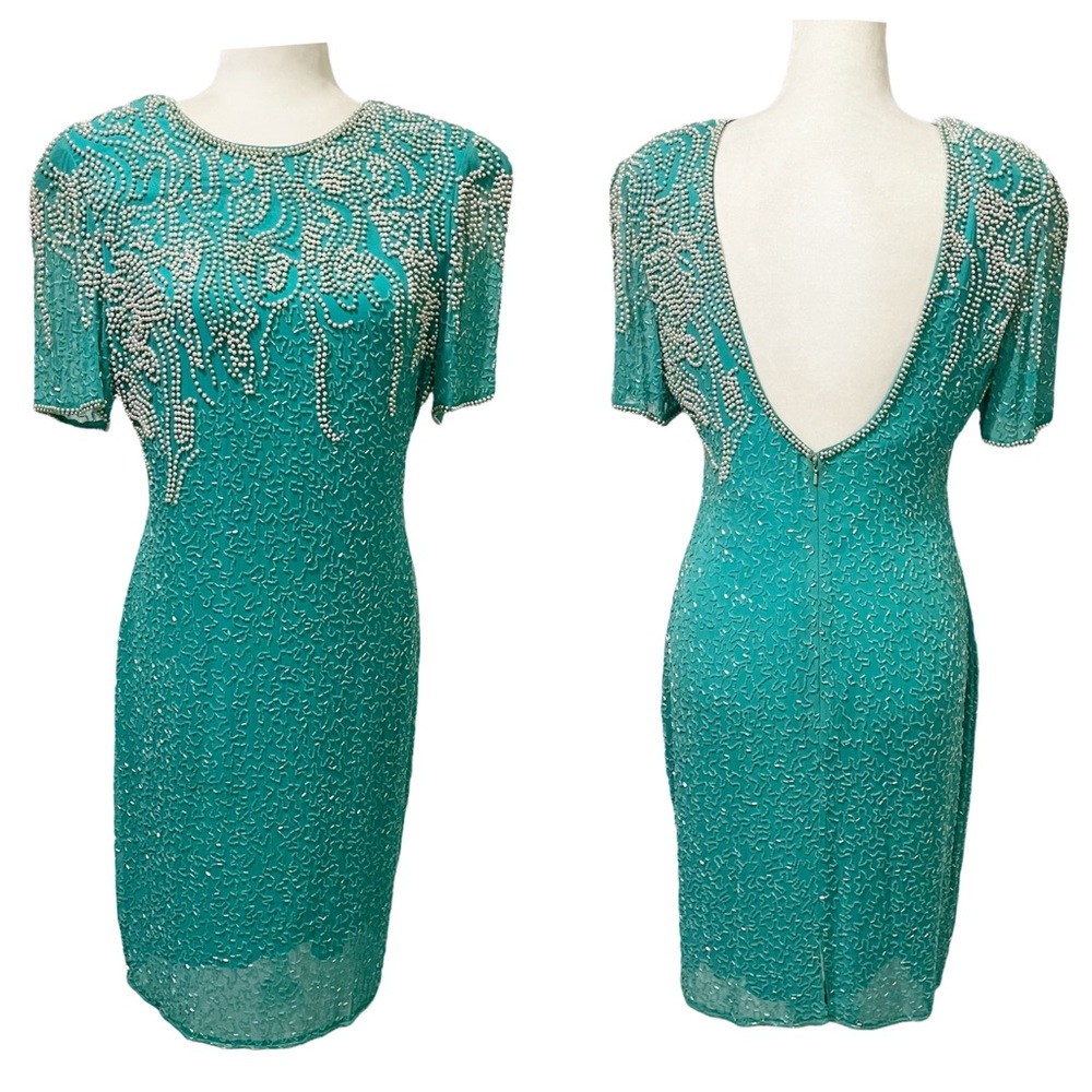 Joan Leslie Evening Embellished/Beaded Dress